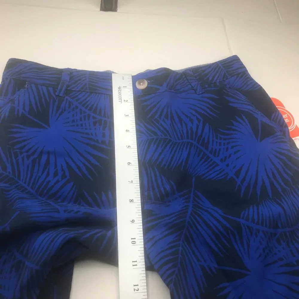 Wonder Nation Boy's Size 14 Husky Adjustable Waist Flat Front Short Blue New - Picture 11 of 13